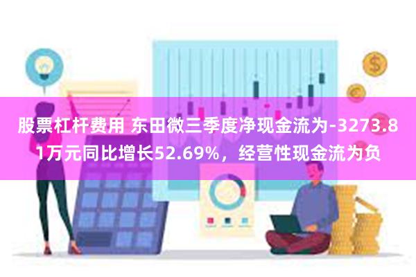 股票杠杆费用 东田微三季度净现金流为-3273.81万元同比增长52.69%，经营性现金流为负