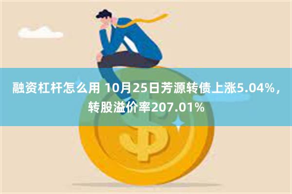 融资杠杆怎么用 10月25日芳源转债上涨5.04%，转股溢价率207.01%